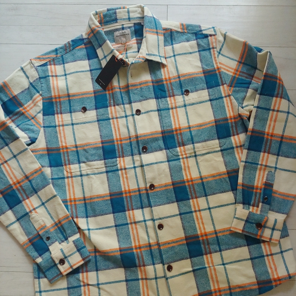 QUIKSILVER NEW Lower Ridge Flannel Shirt